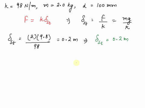 for-the-spring-mass-system-shown-determine-the-static-deflection-st-the-system-period-and-the-maximum-velocity-vmax-which-result-if-the-cylinder-is-displaced-100-mm-downward-from-its-equilib-16954