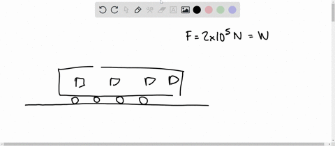 a-railroad-passenger-car-pushes-down-on-the-railroad-tracks-with-a-force-of-2-x-105n-which-of-the-following-is-the-reaction-forcea-the-railroad-tracks-push-up-the-car-with-2-x-105-nb-the-car-68709