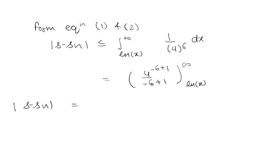 SOLVED:point) The series n(ln n)6 