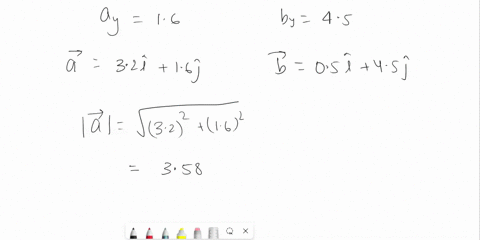two-vectors-vec-a-and-vec-b-have-the-components-in-meters-ax-32ay-16bx-050by-45-a-find-the-angle-between-the-direction-of-vec-a-and-vec-b-there-are-two-vectors-in-the-xy-plane-that-are-perpe-64255