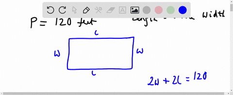 the-perimeter-of-a-rectangular-floor-is-120-feet-find-the-dimensions-of-the-floor-if-the-length-is-twice-the-width-67809