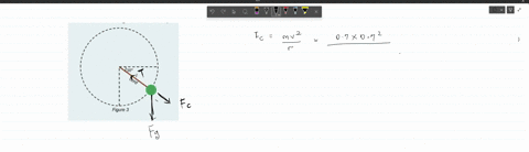 a-ball-of-mass-07-mathrmkg-is-tied-to-the-end-of-a-cord-06-mathrmm-length-and-is-whirled-vertically-and-form-an-angle-of-30circ-below-horizontal-figure-3-calculate-the-tension-of-the-cord-if-the-tange