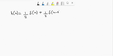 please-show-work-a-discrete-time-lti-system-has-the-impulse-response-hn-given-below-hn-on-on-a-sketch-the-impulse-response-hn-b-find-an-expression-for-h-the-frequency-response-of-the-system-96903