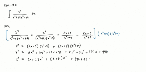 using-the-partial-fractions-technique-the-function-flx-can-be-written-as-a-sum-of-partial-fractions-x458x2441-x458x2441-therefore-the-integral-of-the-function-fx-f-ex-dx-c_-04698