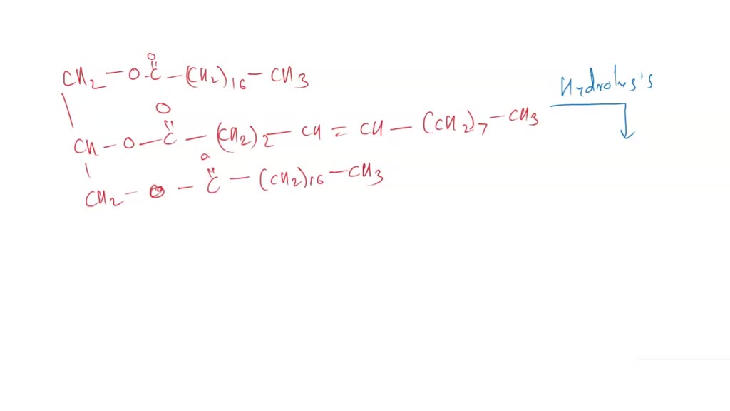 SOLVED: Draw the condensed structural formulas for all the products ...