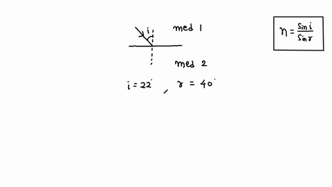 light-travels-from-medium-1-through-medium-2-index-of-refraction-133-with-an-angle-of-incidence-of-220o-if-the-angle-of-refraction-is-400o-what-is-the-index-of-refraction-for-medium-1-64774