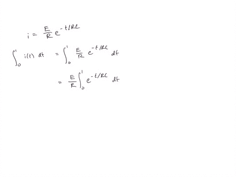 for-the-circuit-shown-below-assuming-zero-charge-on-the-capacitor-at-t-0-the-current-flowing-may-be-quantified-as-rc-r-integrate-this-equation-with-respect-to-t-and-hence-find-the-charge-sto-03487