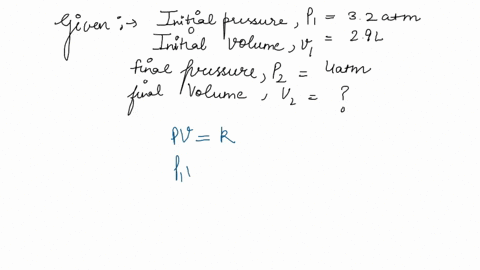 the-initial-volume-of-gas-at-a-pressure-of-32-atm-is-29-l-what-will-the-volume-be-if-the-pressure-is-increascd-to-40-atm-0-231-0-37l-0-36l-0-043l-72145
