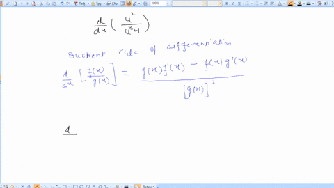 find-the-indicated-derivativefracdd-uleftfracu2u31right-80686