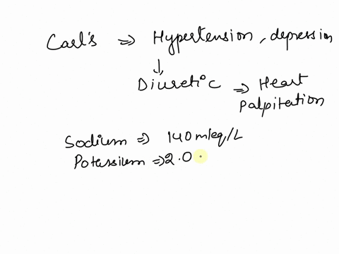 suffers-from-hypertension-he-was-recently-given-a-diuretic-and-after-taking-it-for-a-couple-of-weeks-noticed-that-he-was-feeling-depressed-and-had-some-heart-palpitations-he-visited-his-phys-55054