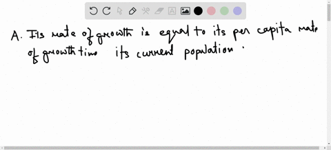 which-of-the-following-is-accurate-about-a-population-exhibiting-exponential-growth-a-its-rate-of-growth-is-equal-to-its-per-capita-rate-of-growth-times-its-current-population-size-b-it-quic-61985