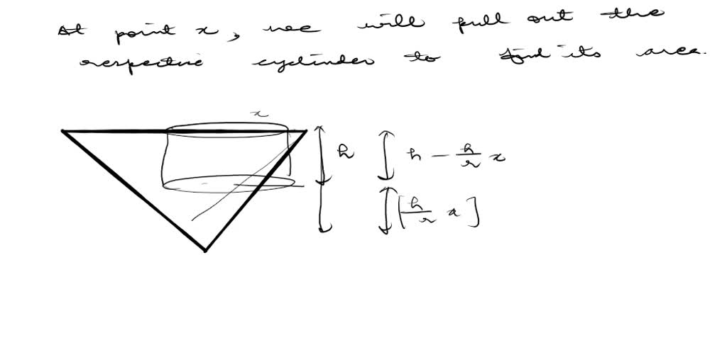 SOLVED: Use cylindrical shells to find the volume V of the solid. a ...