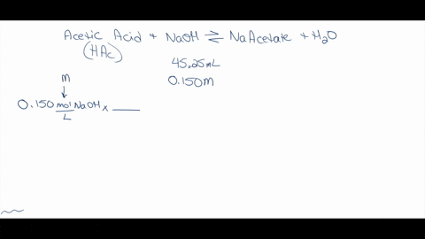 vinegar-is-a-dilute-solution-of-acetic-acid-often-represented-by-the-symbol-hac-in-chemical-equations-student-wishes-t0-determine-the-amount-of-vinegar-in-a-store-bought-sample-and-performs-45245