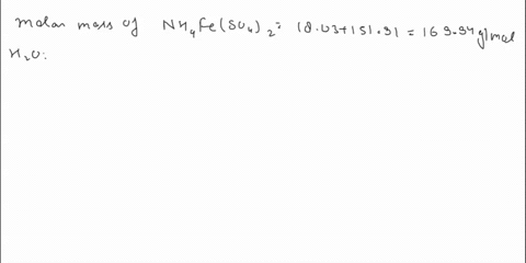 calculate-the-percentage-of-water-in-nh4feso42-x-12-h2o-using-the-theoretical-method-14973