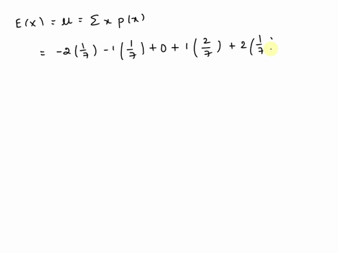 the-following-function-is-probability-mass-function-x-2-1-f-x-17-27-17-27-17-determine-the-mean-and-variance-of-the-random-variable-enter-the-exact-answers-as-fractions-if-necessary-p-0-2-17924