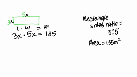 the-sides-of-a-rectangle-are-in-a-ratio-3-5-and-the-rectangles-area-is-135-sq-mathrmm-find-the-dimen-87516