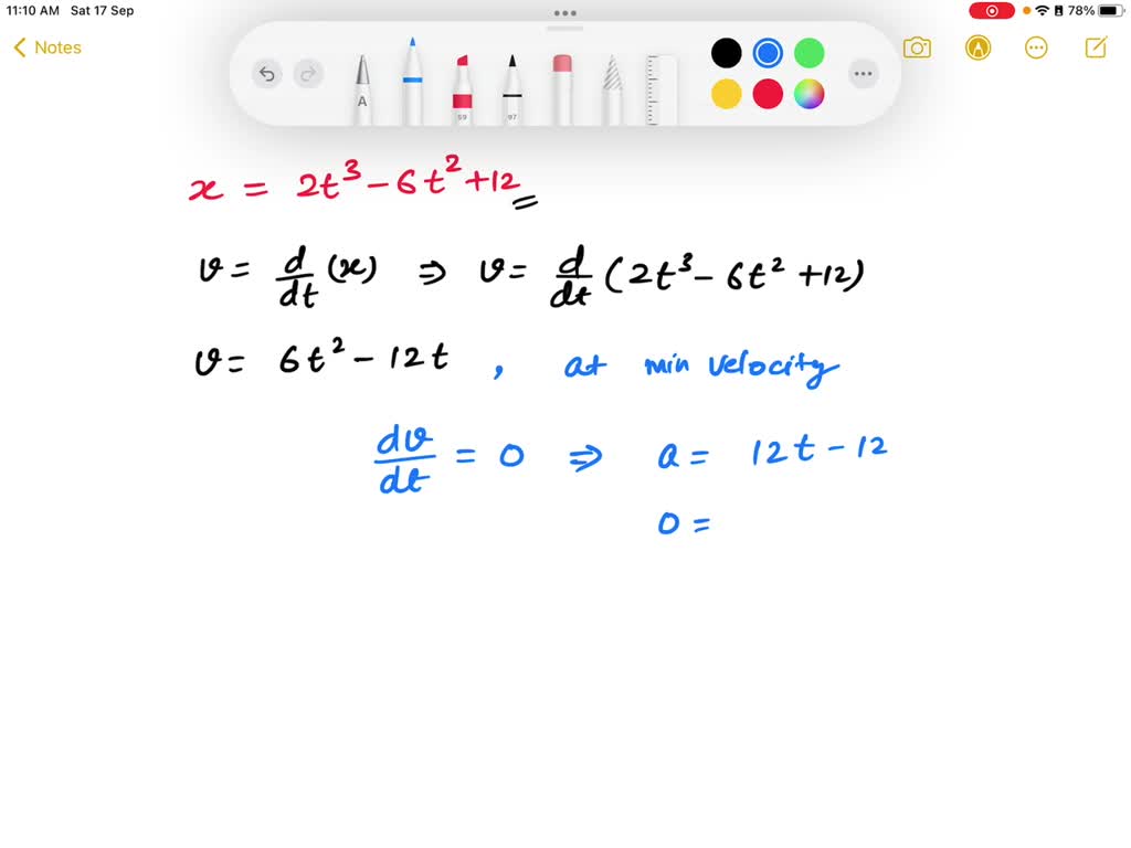 solved-the-position-of-a-particle-is-given-by-the-function-x-2t-3