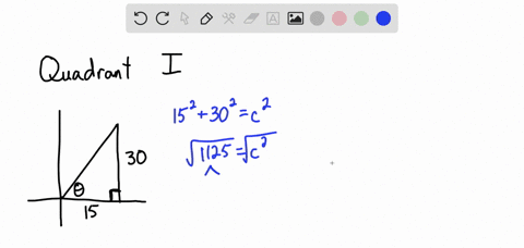 find-the-value-of-each-of-the-six-trigonometric-functions-at-the-angle-theta-adjacent15-opposite30-sin-theta-cos-theta-tan-theta-csc-theta-sec-theta-cot-theta-15801