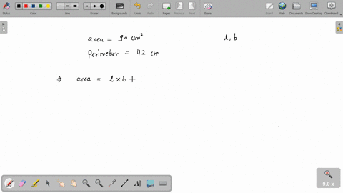 a-rectangle-has-an-area-of-90-cm2-and-a-perimeter-of-42-cm-what-are-its-dimensions-its-length-is-________-cm-its-width-is-__________-cm-where-length-width-81209