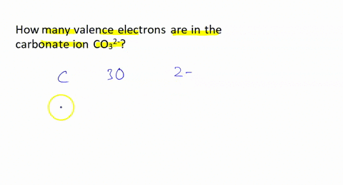 how-many-valence-electrons-are-in-the-carbonate-ion-co-3-42574