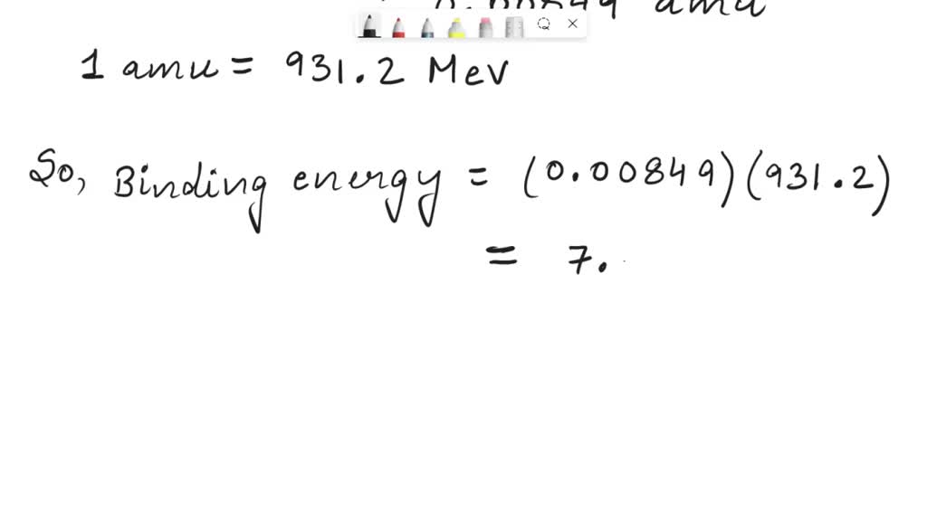 SOLVED: Calculate the minimum energy required to separate a tritium (3H ...