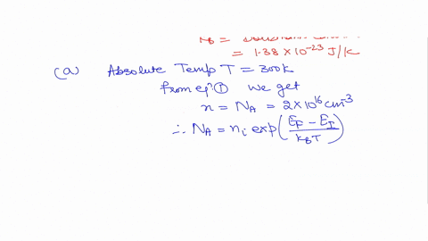 a-determine-the-position-of-the-fermi-energy-level-with-respect-to-the-intrinsic-fermi-level-in-silicon-at-t-300k-that-is-doped-with-boron-atoms-at-concentration-of-na-2x0-cm-b-repeat-pant-a-43494