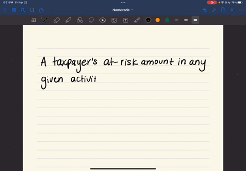 a-taxpayers-at-risk-amount-in-an-activity-is-increased-by-cash-contributions-to-the-activity-a-reduction-in-the-amount-of-debt-related-to-the-activity-that-the-taxpayer-is-responsible-for-pa-67077