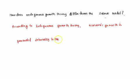 how-does-endogenous-growth-theory-differ-from-the-solow-model
