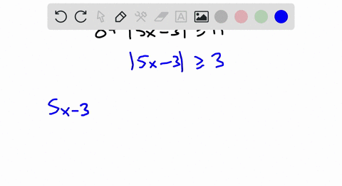 solve-each-equation-or-inequality-for-x-85-x-3-geq-11-35885