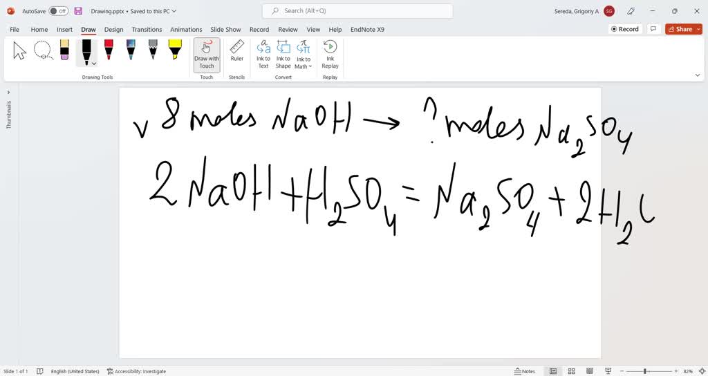 Solved For The Chemical Reaction 2naoh H2so4 âŸ¶ Na2so4 2h2o How Many Moles Of Sodium 3122