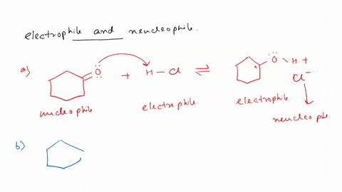 3-label-nucleophile-and-electrophile-in-each-reaction-below-showing-electron-flow-in-the-reaction-and-draw-arrows-on-the-structures-o-a-h-ct-nucleophile-electronie-electric-nuclefhe-b-cn-ucl-45326