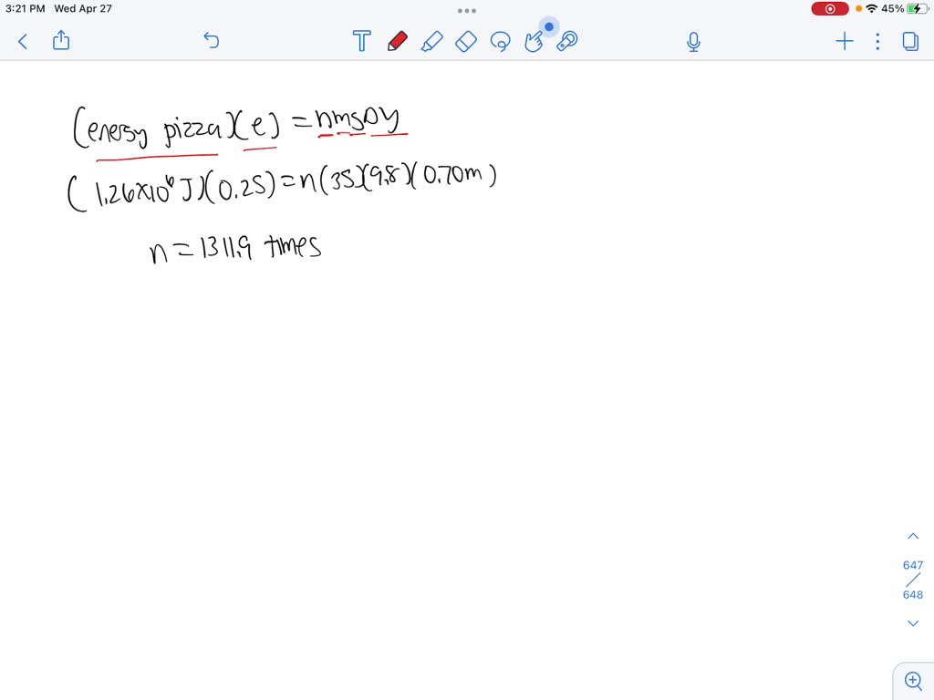 SOLVED: Review Constants How many times must he repeat this exercise to