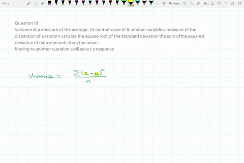 question-18-variance-is-a-measure-of-the-average-or-central-value-of-random-variable-a-measure-of-the-dispersion-of-a-random-variable-the-square-root-of-the-standard-deviation-the-sum-ofthe-62024
