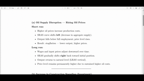 use-graphical-analysis-to-show-how-each-of-the-following-would-affect-the-economy-first-in-the-short-82155