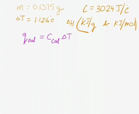 a-01375-g-sample-of-solid-magnesium-is-burned-in-a-constant-volume-bomb-calorimeter-that-has-a-heat-capacity-of-3024-jc-the-temperature-increases-by-1126c-calculate-the-heat-given-off-by-the-77453