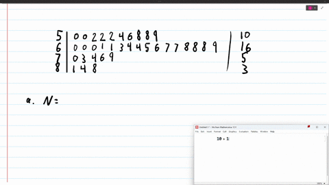 here-is-a-data-set-summarized-as-a-stem-and-leaf-plot-5-0022246889-6-0001134456778889-7-03469-8-148-how-many-data-values-are-in-this-data-set-what-is-the-minimum-value-in-the-last-class-ans-what-is-th