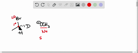 draw-the-major-organic-product-of-the-reaction-indicate-the-stereochemistry-via-wedge-and-dash-bonds-including-explicit-h-and-d-atoms-at-the-stereogenic-center-omit-byproducts-such-as-salts-86517