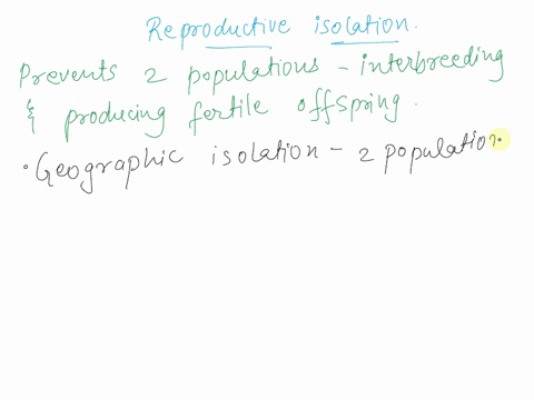 which-of-the-following-is-an-example-of-reproductive-isolation-49673