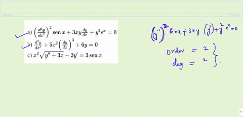 state-the-order-and-degree-of-the-following-differential-equations