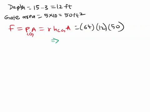 1-the-gate-in-the-fig-is-4-ft-wide-is-hinged-at-point-b-and-rests-against-a-smooth-wall-at-point-a-compute-a-the-force-on-the-gate-due-to-seawater-pressure-b-the-horizontal-force-p-exerted-b-60606