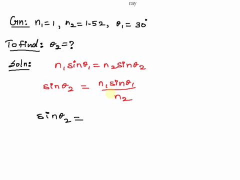example-222-angle-of-refraction-for-glass-goal-apply-snells-law-to-a-slab-of-glass_-incident-ray-normal-problem-light-ray-of-wavelength-589-nm-produced-by-a-sodium-lamp-traveling-through-air-20423