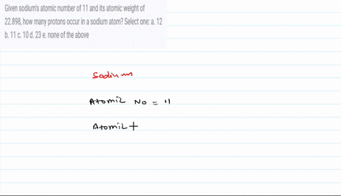 Sodium has the atomic number 11 how many electrons are in a...