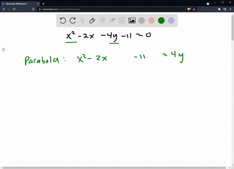 analyze-this-conic-section-l0-answer-the-questions-below-x-2x-4y-110-what-type-of-conic-section-is-the-equation-ellipse-circle-parabola-hyperbola-complete-the-squares-and-rewrite-the-equatio-79531