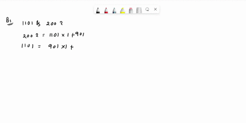 find-the-gcd-by-eucledian-algorithm-b-1-1101-and-2002-2-1346-and-2248-3-338-and-490-4-345-and-390-24376
