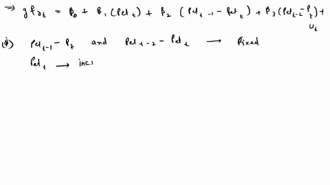 in-example-104-we-wrote-the-model-that-explicitly-contains-the-long-run-propensity-0-as-gfrt-a0-0pet-1pet-1-pet-2pet-t-2-pet-ut-where-we-omit-the-other-explanatory-variables-for-simplicity-a-26783