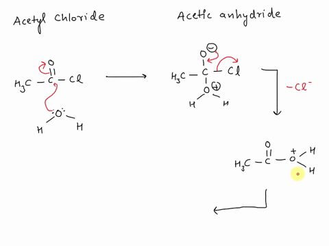 write-equations-that-describe-the-reaction-mechanism-for-the-acid-hydrolysis-of-each-of-the-following-compounds-acetyl-chloride-acetic-anhydride-86572