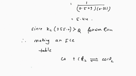 a-mixture-of-05090-m-co-and-03610-m-cl2-is-enclosed-in-a-vessel-and-heated-to-1000-k-cogcl2gcocl2gkc2550-at-1000-k-calculate-the-equilibrium-concentration-of-each-gas-at-1000-k-co-m-cl2-m-co-88035