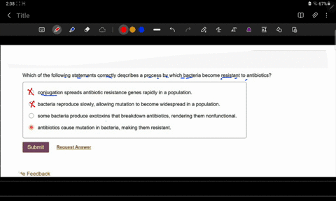which-of-the-following-statements-correctly-describes-process-by-which-bacteria-become-resistant-t0-antibiotics-conjugation-spreads-antibiotic-resistance-genes-rapidly-in-_-population-bacter-16345
