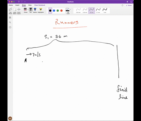 a-runner-running-at-70ms-is-86m-from-the-finish-line-the-lead-runner-running-at-72ms-is-50m-ahead-how-fast-must-the-runner-accelerate-assuming-a-constant-acceleration-to-catch-up-to-the-lead-49827