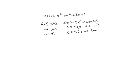 find-the-absolute-maximum-and-absolute-minimum-values-of-the-function-fx-6x-63x9-on-each-of-the-indicated-intervals-enter-1000-for-any-absolute-extrema-that-does-not-exist-ainterval-40-absol-35707